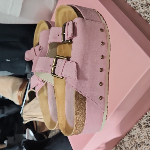 Free people internationally platform sandals - Picture 2 of 3